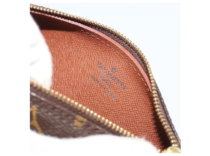 Louis Vuitton Papillon Pochette Monogram Canvas Mini Marrone - vista 6