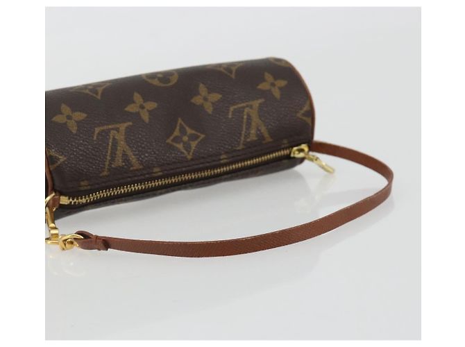 Louis Vuitton Papillon Pochette Monogram Canvas Mini Marrone - vista 7