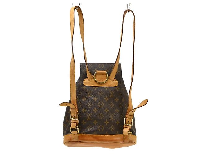 Louis Vuitton Montsouris Monogram MM Marrone - vista 2