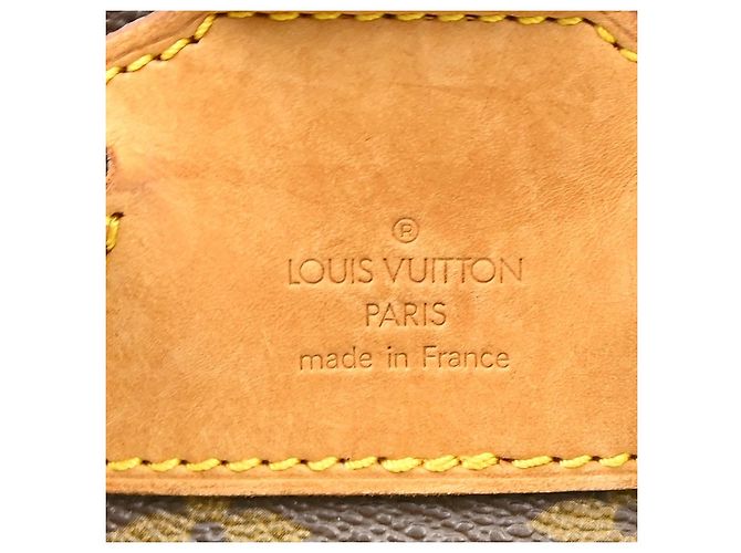 Louis Vuitton Montsouris Monogram MM Marrone - vista 4