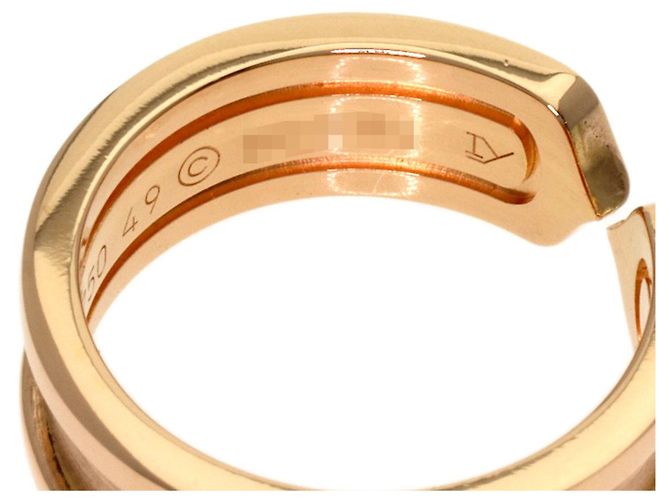 Anello Cartier C2 in oro rosa 18K - vista 6
