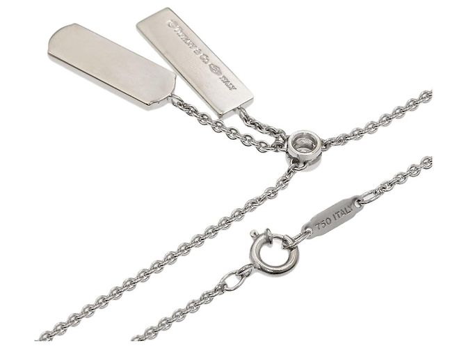 Collana Tiffany & Co. 1837 Double Bar 1P Diamond - vista 2