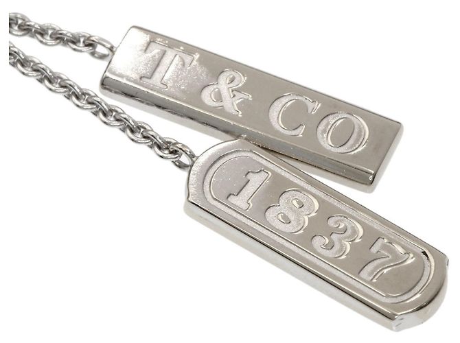 Collana Tiffany & Co. 1837 Double Bar 1P Diamond - vista 5