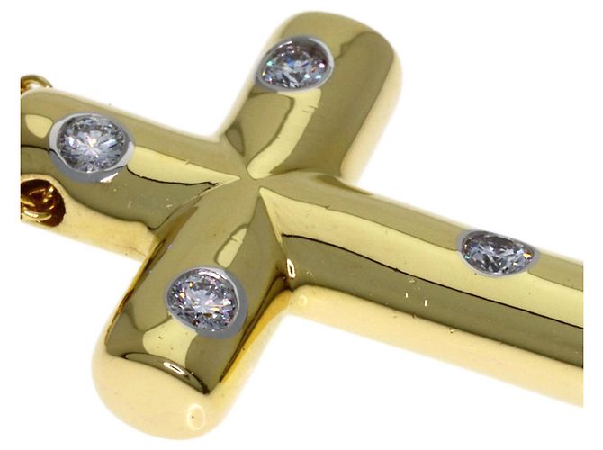 Colar Dots Cross de Diamante Tiffany & Co. - vista 5