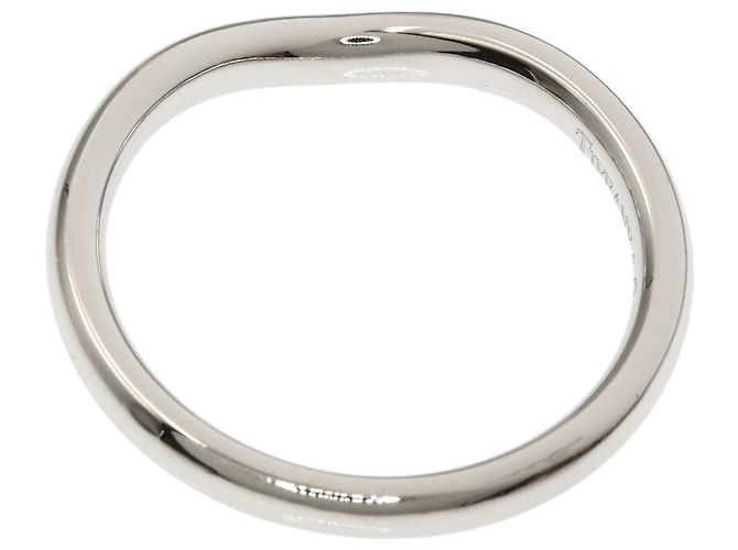 Tiffany & Co. Geschwungener Ring aus Platin - Ansicht 4