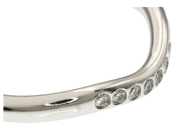 Tiffany & Co. Geschwungener Ring aus Platin - Ansicht 8