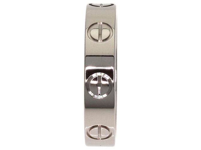 Anello Cartier Mini Love in oro bianco 18K - vista 3