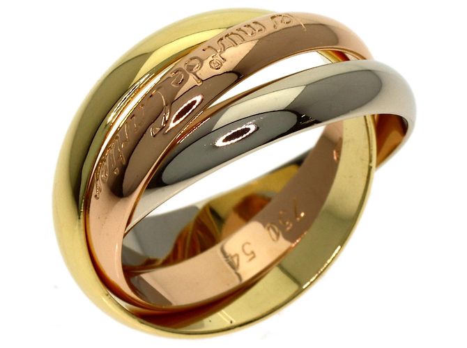 Anello Trinity di Cartier in oro 18K - vista 2
