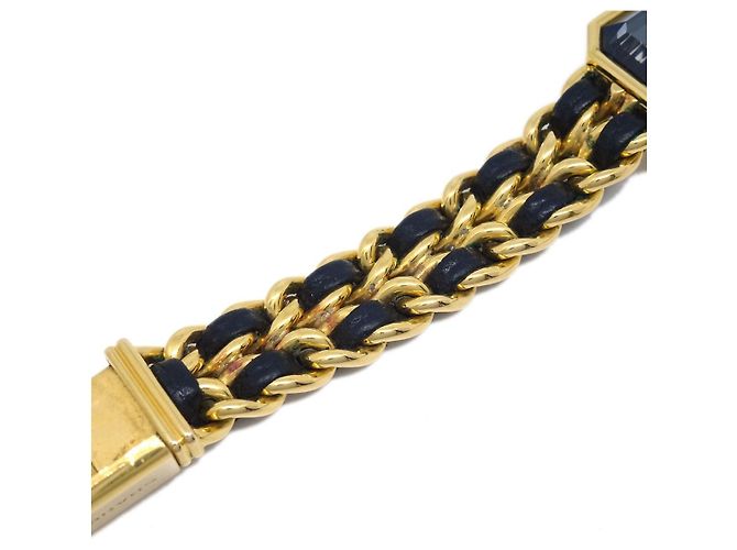 Chanel Premiere Rock Quartz Metallo Placcato e Pelle 20 - vista 7