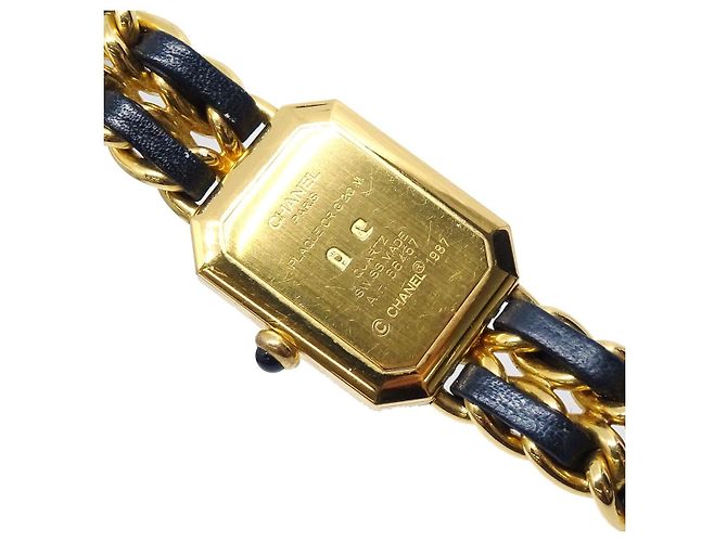 Chanel Premiere Rock Quartz Metallo Placcato e Pelle 20 - vista 3