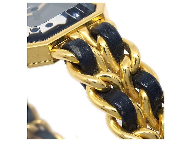 Chanel Premiere Rock Quartz Metallo Placcato e Pelle 20 - vista 5