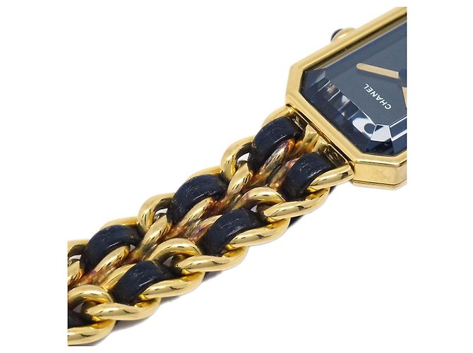Chanel Premiere Rock Quartz Metallo Placcato e Pelle 20 - vista 5