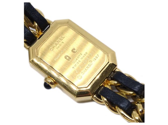 Chanel Premiere Rock Quartz Metallo Placcato e Pelle 20 - vista 4