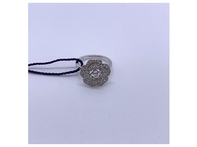 Anillo Chanel Plata - vista 4