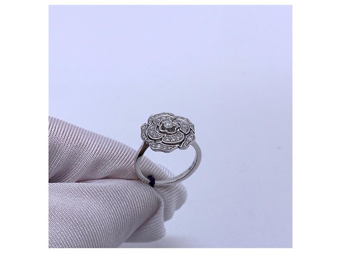 Anillo Chanel Plata - vista 5