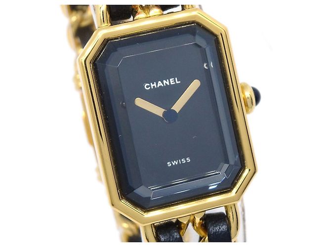 Chanel Premiere Rock Quartz Metallo Placcato e Pelle 20 - vista 3
