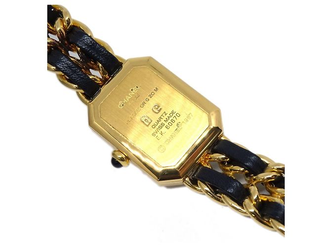 Chanel Premiere Rock Quartz Metallo Placcato e Pelle 20 - vista 4