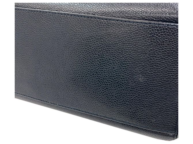 Borsa Tote Chanel Coco Mark con finiture dorate Nero - vista 13
