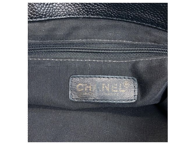 Borsa Tote Chanel Coco Mark con finiture dorate Nero - vista 6