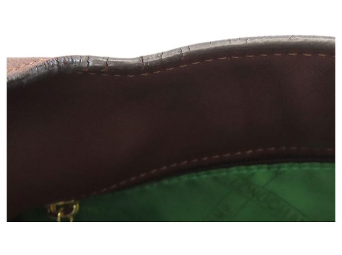 Borsa Tote Longchamp Imperial Marrone - vista 12