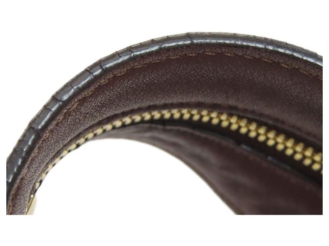 Borsa Tote Longchamp Imperial Marrone - vista 14