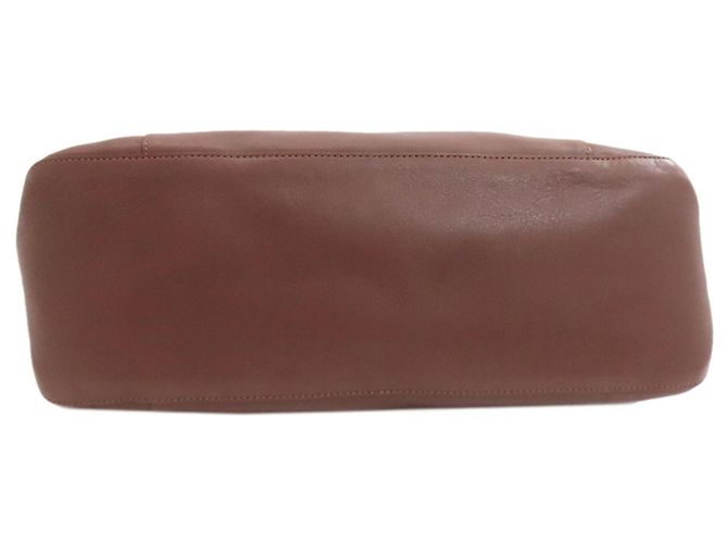 Borsa Tote Longchamp Imperial Marrone - vista 4