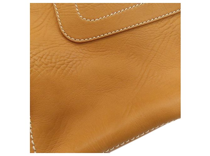 Céline Borsa Celine Boogie Bag in pelle Cammello - vista 12