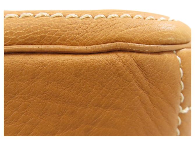 Céline Borsa Celine Boogie Bag in pelle Cammello - vista 13