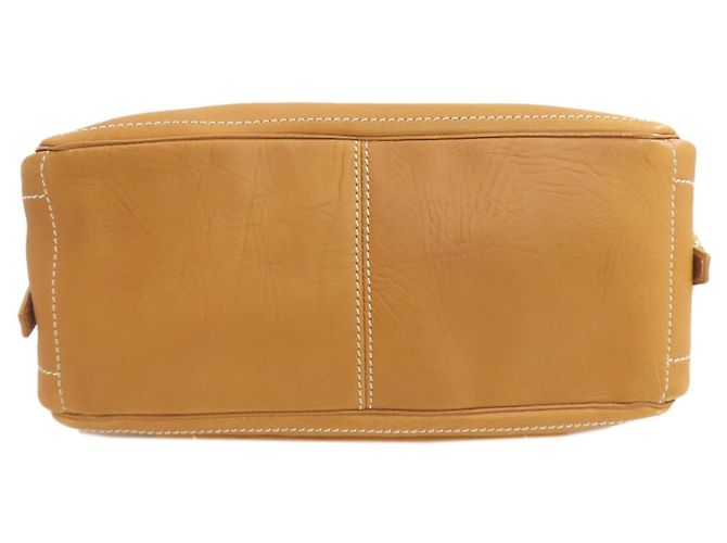 Céline Borsa Celine Boogie Bag in pelle Cammello - vista 4