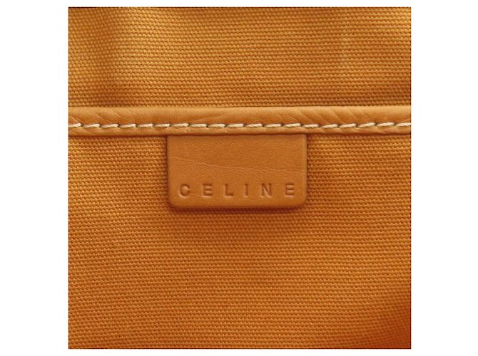 Céline Borsa Celine Boogie Bag in pelle Cammello - vista 6