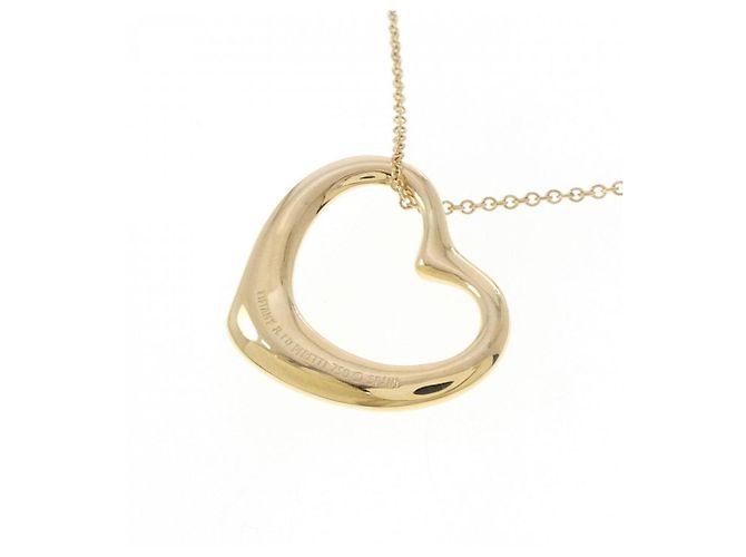 Tiffany & Co Collana Tiffany Open Heart in oro giallo - vista 4