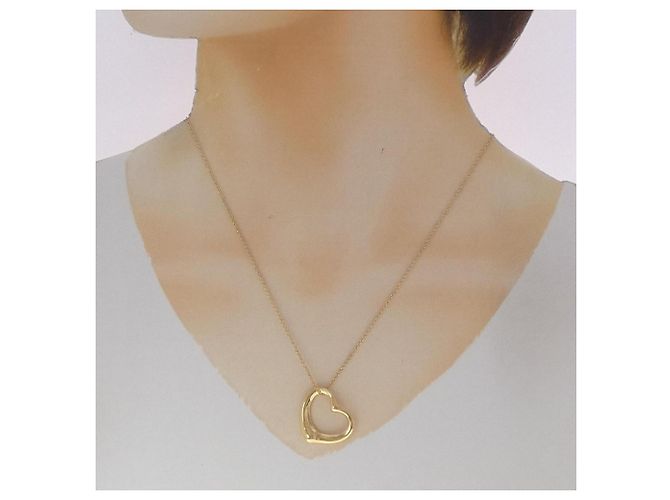Tiffany & Co Collana Tiffany Open Heart in oro giallo - vista 6