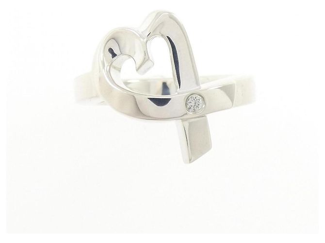 Tiffany & Co Anello Tiffany Loving Heart in Argento 925 - vista 2