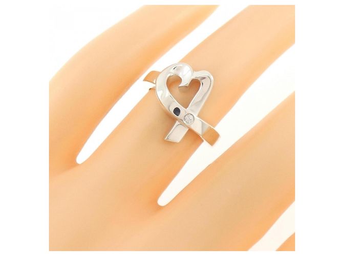 Tiffany & Co Anello Tiffany Loving Heart in Argento 925 - vista 5