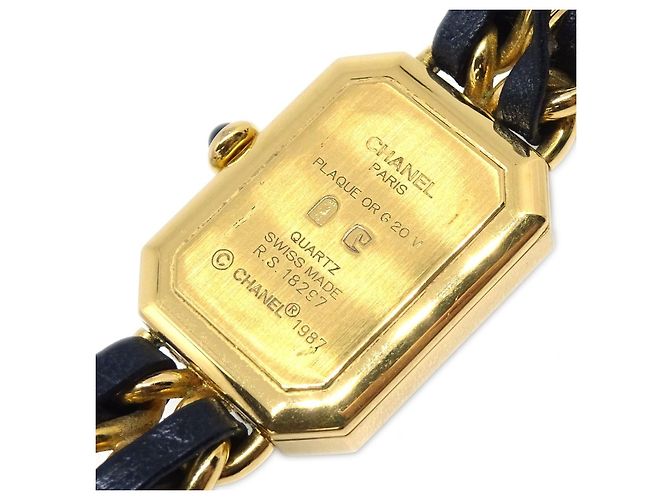 Chanel Premiere Rock Quartz Metallo Placcato e Pelle 20 - vista 4