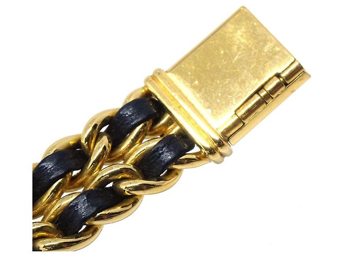 Chanel Premiere Rock Quartz Metallo Placcato e Pelle 20 - vista 7