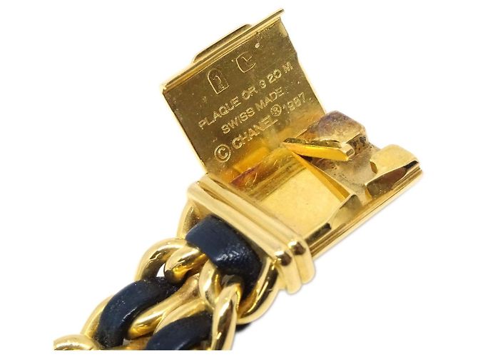 Chanel Premiere Rock Quartz Metallo Placcato e Pelle 20 - vista 7