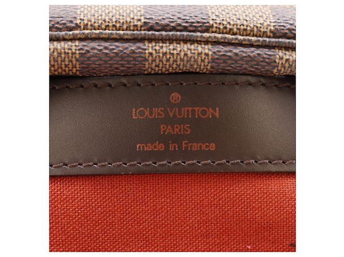 Borsa a Spalla Louis Vuitton Naviglio Marrone - vista 11