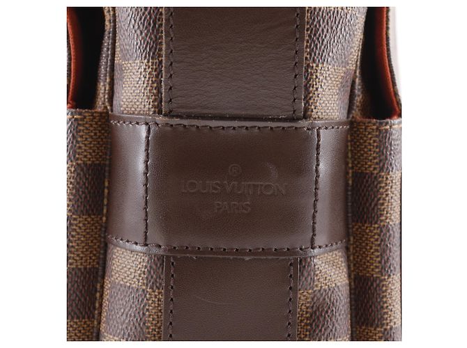 Borsa a Spalla Louis Vuitton Naviglio Marrone - vista 12