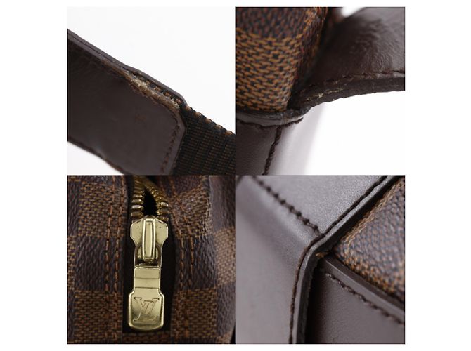 Borsa a Spalla Louis Vuitton Naviglio Marrone - vista 9