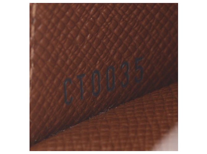Monedero Louis Vuitton Ludlow Castaño Monograma - vista 12