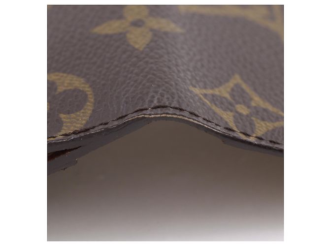 Monedero Louis Vuitton Ludlow Castaño Monograma - vista 9