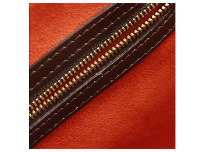 Borsa Tote Louis Vuitton Manosque PM Marrone - vista 11
