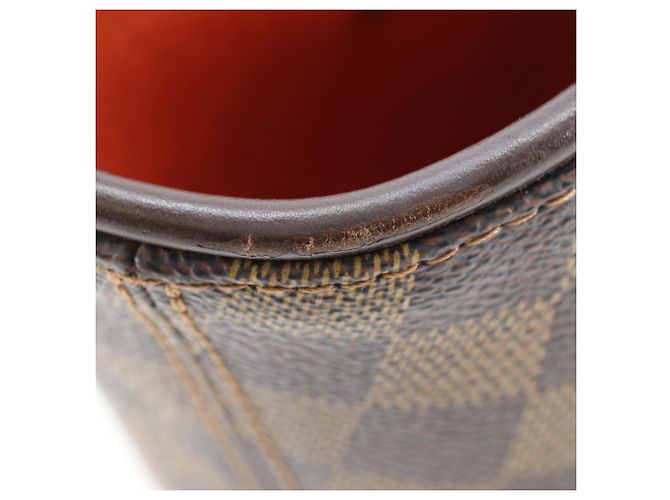 Borsa Tote Louis Vuitton Manosque PM Marrone - vista 13