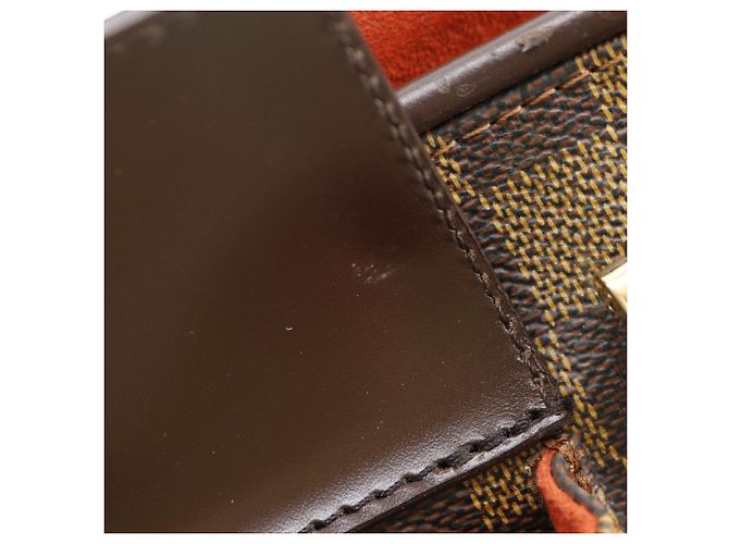 Borsa Tote Louis Vuitton Manosque PM Marrone - vista 16