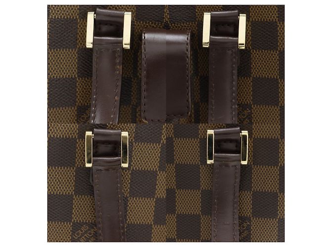 Borsa Tote Louis Vuitton Manosque PM Marrone - vista 17