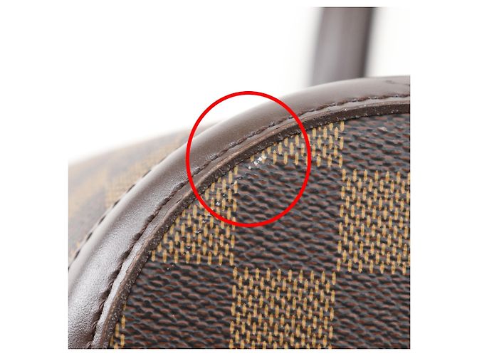 Borsa Tote Louis Vuitton Manosque PM Marrone - vista 19