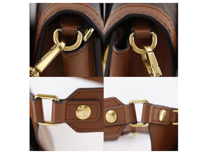 Sac banane Louis Vuitton Daufine Marron Monogramme - vue 14
