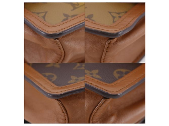 Sac banane Louis Vuitton Daufine Marron Monogramme - vue 4