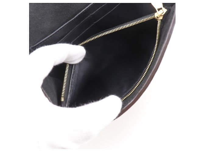 Sac banane Louis Vuitton Daufine Marron Monogramme - vue 6